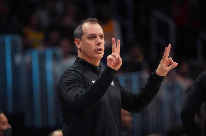 Frank Vogel se poslavlja s klopi Los Angeles Lakers. FOTO: Ron Chenoy/Usa Today Sports
