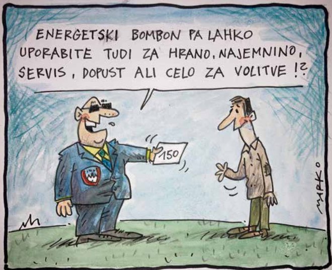 Vsestranska uporaba. KARIKATURA: Marko Kočevar
