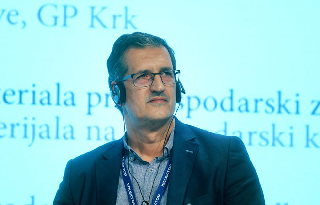 Tihomir Radmilović, član uprave GP Krk. FOTO: Blaž Samec/Delo
