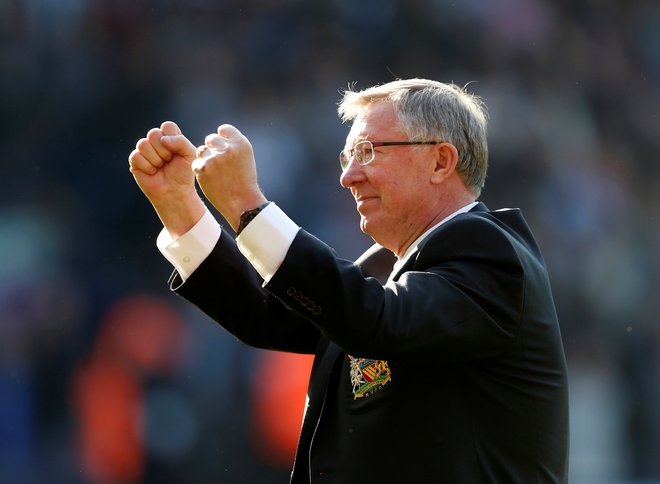 Alex Ferguson sodi med najboljše nogometne trenerje vseh časov. FOTO: Eddie Keogh/Reuters
