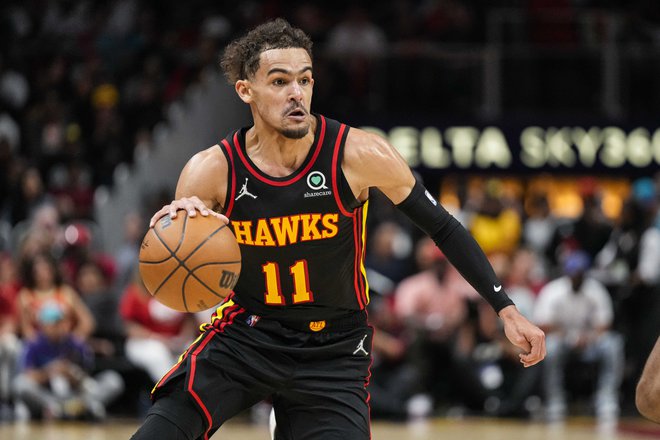 Trae Young je glavno orožje Atlante.&nbsp; FOTO: Dale Zanine/Usa Today Sports
