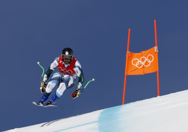 Boštjan Kline je letos nastopil tudi na olimpijskih igrah v Pekingu. FOTO: Christian Hartmann/Reuters
