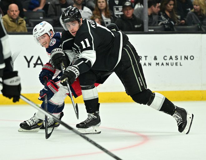 Anže Kopitar se ni vpisal med strelce. FOTO: Jayne Kamin-oncea/ USA&nbsp;Today Sports
