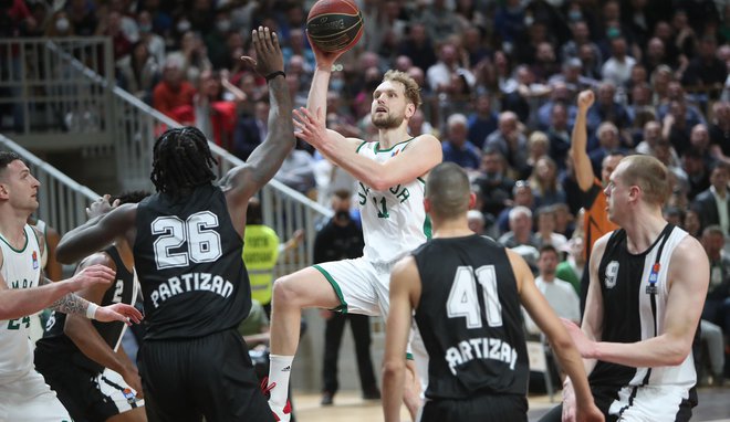 Jaka Blažič noče prezgodaj razmišljati o novem dvoboju s Partizanom. FOTO: ABA
