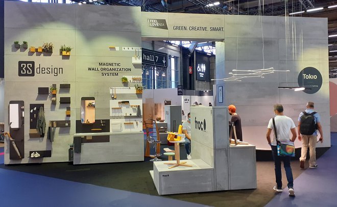 Predstavitev slovenskega gospodarstva na sejmu Maison&amp;Objet 2021. Foto: SPIRT Slovenija, javna agencija&nbsp;
