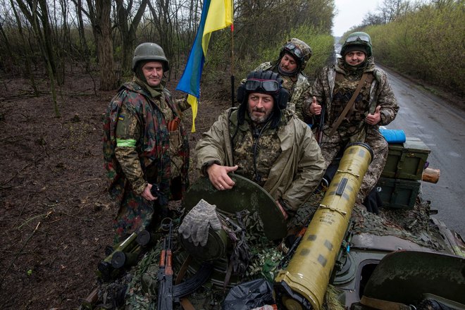 Ukrajinski branilci se pripravljajo na odločilni obračun na jugovzhodu države. FOTO:&nbsp;Oborožene sile Ukrajine/Reuters
