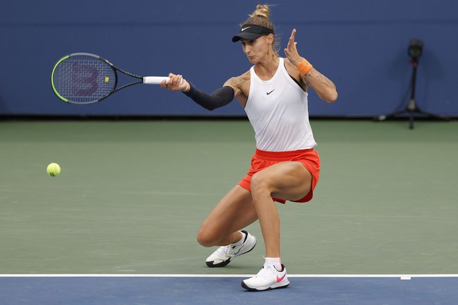 Polona Hercog bo tekmovalno zaigrala na domačih teniških tleh. FOTO: Sarah Stier/AFP
