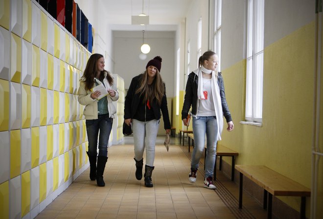 V osrednjeslovenski in gorenjski regiji se je že drugo leto zapored največ devetošolcev prijavilo v gimnazijske programe. FOTO: Uroš Hočevar

