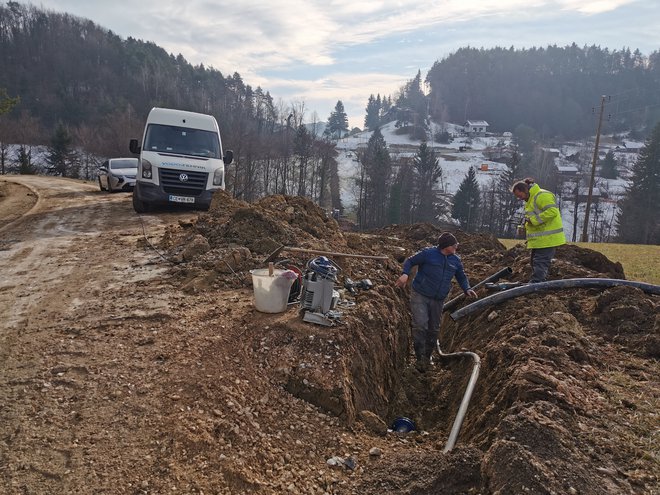 Projekt bo 14.807 prebivalcem Spodnje Savinjske doline zagotovil varen dostop do zdravstveno ustrezne pitne vode. FOTO: Samo Sadnik
