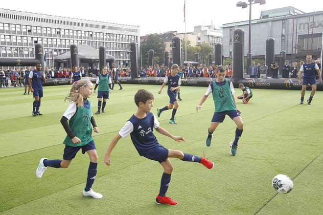 Fundacija za je namenja denarna sredstva tudi za športno vzgojo otrok in mladine, in ne le za tekmovalni šport. FOTO: Mavric Pivk/Delo
