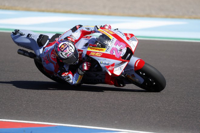 Enea Bastianini je zablestel ob začetku sezone. FOTO: Agustin Marcarian/Reuters
