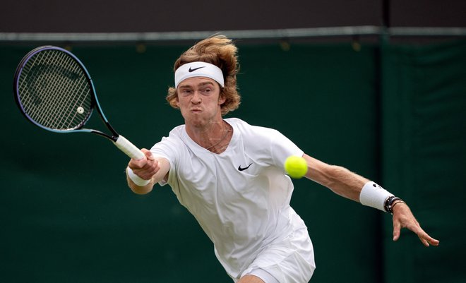 Razlogi, ki so nam jih v Wimbledonu navedli, nimajo smisla, so nelogični, pravi Andrej Rubljov. FOTO: Jed Leicester/Reuters
