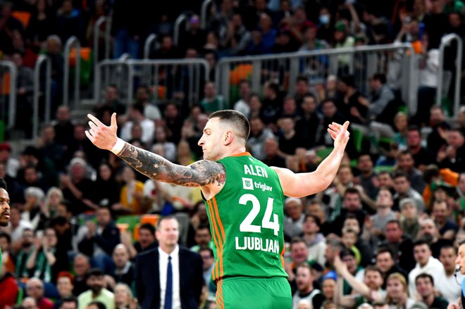 Bodo Alen Omić in soigralci spet dvignili dvorano Stožice na noge? FOTO: Cedevita Olimpija
