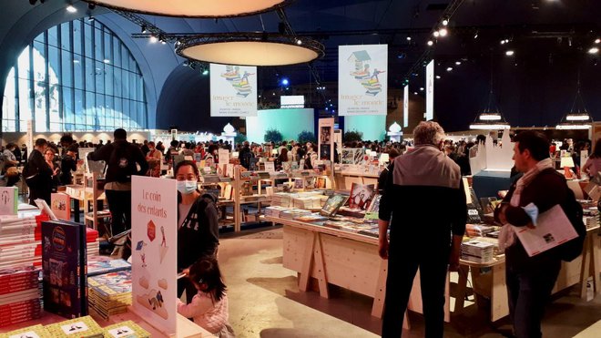 Avtorjem, založnikom, knjigotržcem in navdušencem bomo poskušali dati razlog, da se knjige veselijo, je povedal direktor novega festivala Jean-Baptiste Passé. FOTO: R. Z.
