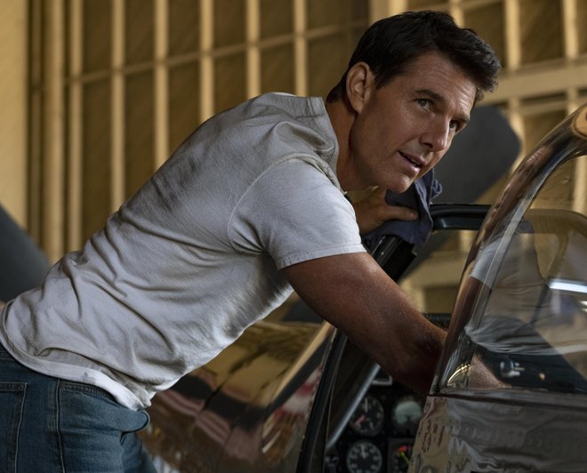 Četudi bo kmalu dopolnil 60 let, se med prvotno zasedbo Top Guna najlepše stara prav glavni igralec Tom Cruise, ki v drugem delu igra stotnika. FOTO: Scott Garfield

