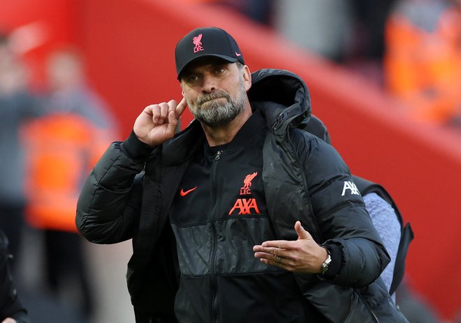 Jürgen Klopp velja za enega najboljših trenerjev na svetu. FOTO: Phil Noble/Reuters
