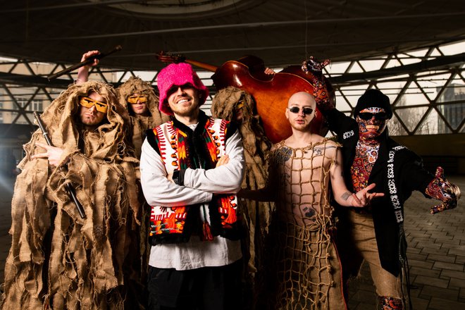 Kalush Orchestra bodo v prvem polfinalnem večeru, v torek, 10. maja, nastopili tik za slovenskimi predstavniki LPS. Foto Eurovision.tv
