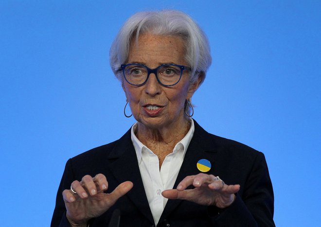Francozinja Christine Lagarde je predsednica Evropske centralne banke postala novembra 2019. FOTO: Daniel Roland/Reuters
