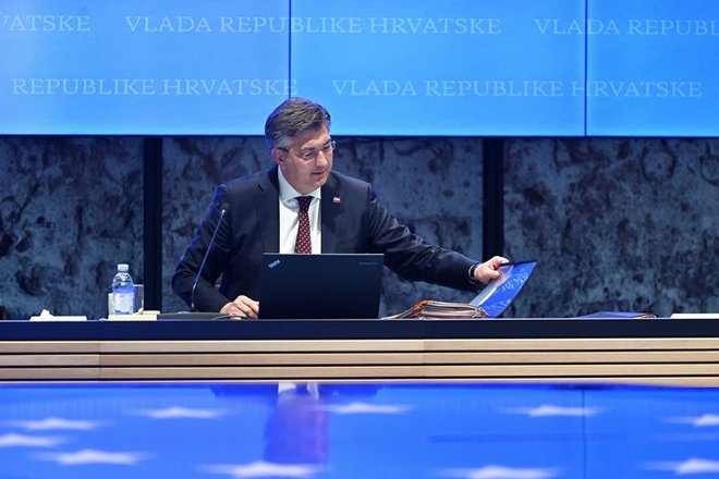 Andrej Plenković je premier z najdaljšim stažem na Hrvaškem. FOTO: Vesna Pandžić/Cropix
