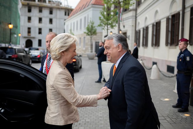 Madžarska še ni pristala na embargo na rusko nafto.&nbsp;FOTO: Reuters
