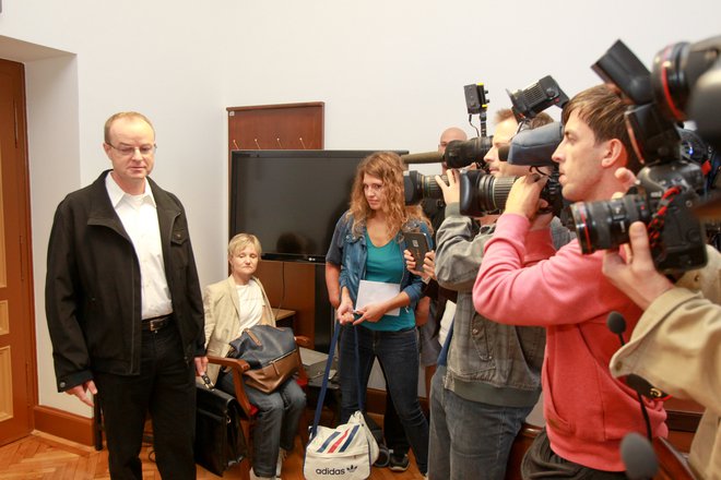 Sojenje Francu Klopčiču je bilo zaradi občutljivosti primera za javnost zaprto. FOTO: Marko Feist
