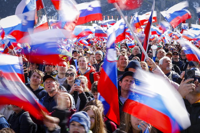 Zadnja tekma sezone, v Planici 27. marec 2022. FOTO: Matej Družnik/Delo
