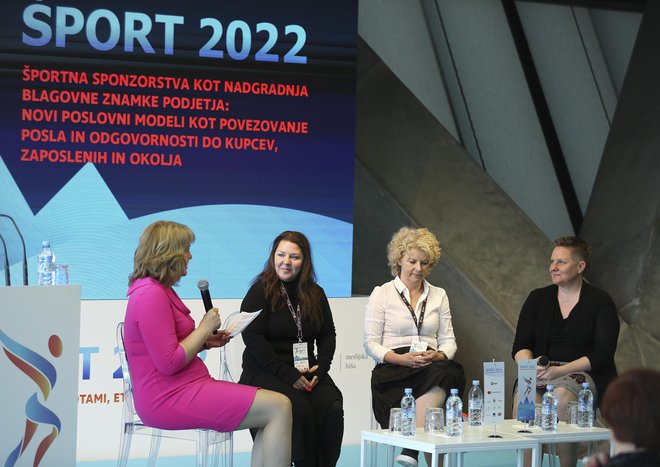 Delova konferenca Šport 2022. FOTO: Jože Suhadolnik/Delo
