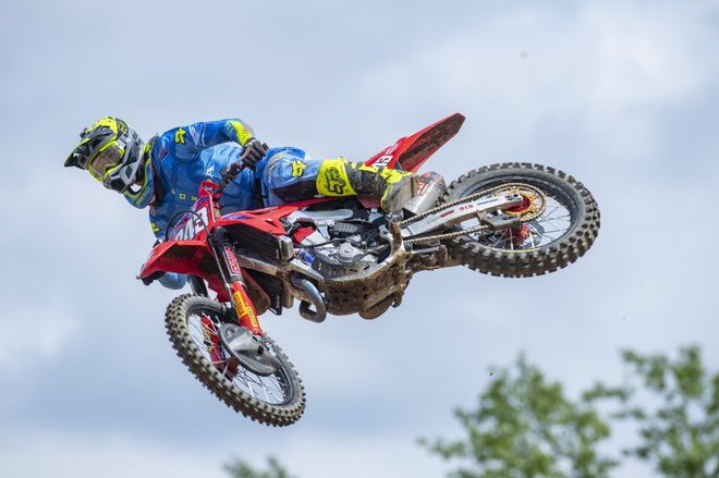 Tim Gajser ima 81 točk prednosti pred Maximom Renauxom. FOTO: Honda Racing
