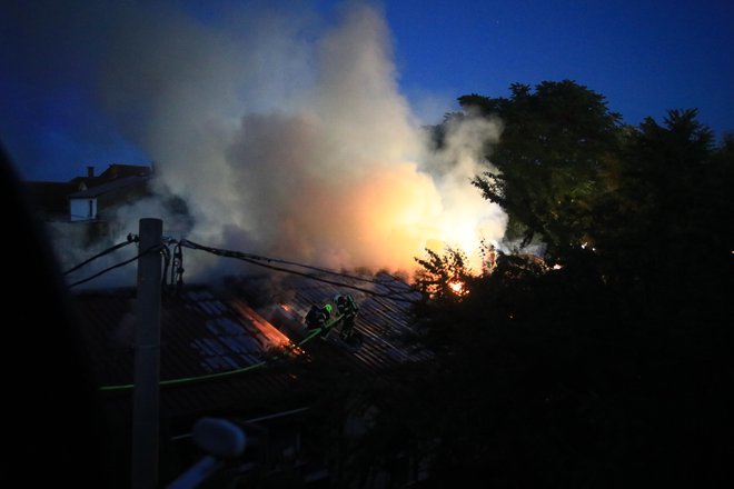 Fotografija je arhivska, s požara na waldorfskem&nbsp;vrtcu v Mariboru pred leti.&nbsp;FOTO: S. N.
