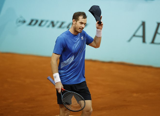 Prvi cilj Andyja Murrayja (na fotografiji) je vnovičen nastop na domačem grand slamu v Wimbledonu. FOTO:&nbsp;Juan Medina/Reuters
