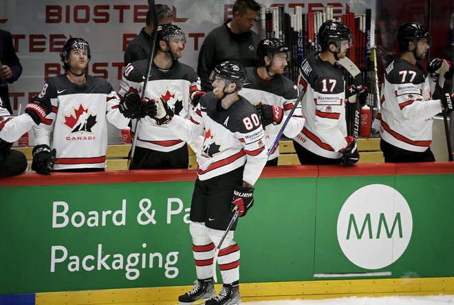 Kanadski hokejisti so vnovič med favoriti.&nbsp;FOTO:&nbsp;Antti Aimo-Koivisto/AFP
