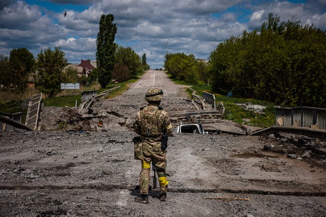 Za majhno državo, kot je Slovenija, je obsodba vsake agresije nujna, saj brez spoštovanja mednarodnega prava preostane zgolj jezik sile.&nbsp; FOTO: Dimitar Dilkoff/AFP
