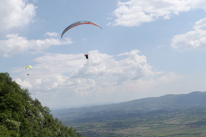 Panoramski polet traja približno pol ure.&nbsp;FOTO: Marko Feist/Slovenske novice
