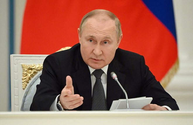 Ruski predsednik Putin. FOTO: Sputnik/Via Reuters
