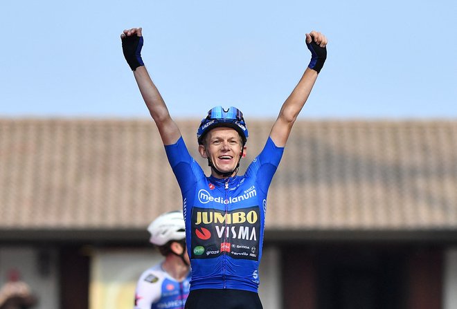 Koen Bouwman je zmagovalec 19. slovenske etape: FOTO:&nbsp;Jennifer Lorenzini Reuters
