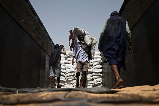 V večjem delu južne Azije grozi še ena delitev: na tiste, ki bodo imeli dovolj hrane, in tiste, ki bodo morali zategniti pas. FOTO: Sajjad Hussain/AFP
