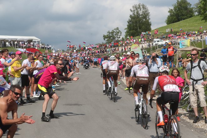 19. etapa Gira po Sloveniji. FOTO: Dejan Javornik/Delo
