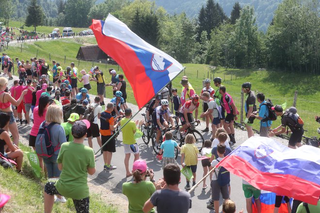 19. etapa Gira po Sloveniji. FOTO: Dejan Javornik/Delo
