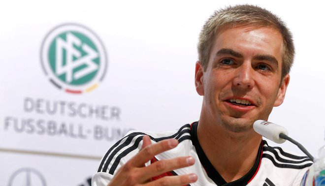 Philipp Lahm je že kot nogometaš užival izjemen ugled, danes je cenjeni kolumnist. FOTO:&nbsp;Arnd Wiegmann/Reuters
