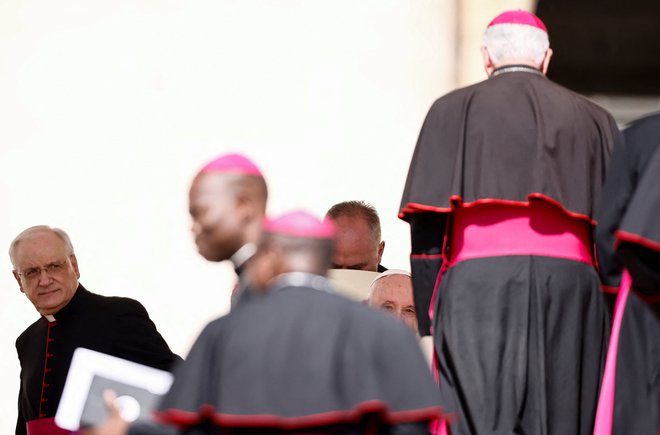 Papež Frančišek je Sodana opisal kot &raquo;spoštovanega človeka Cerkve&laquo;&nbsp;in &raquo;ljubeznivega duhovnika&laquo;. FOTO: Yara Nardi/Reuters
