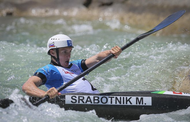 Martin Srabotnik je bil v finalu brez napake, a prepočasen za žlahtno kovino. FOTO: Jože Suhadolnik
