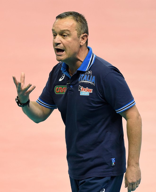 Marco Bonitta je selektor slovenske ženske izbrane vrste. FOTO: FIVB
