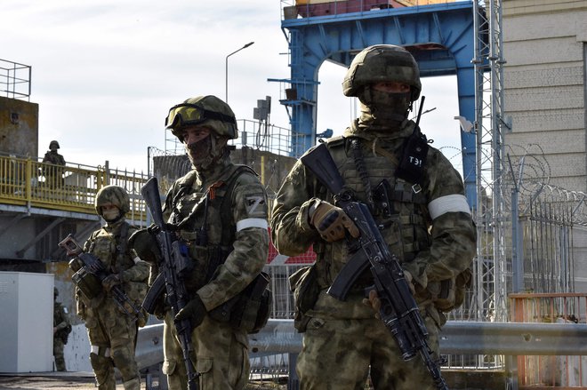 Hersonska oblast je že od sredine marca pod nadzorom ruskih oboroženih sil. FOTO:&nbsp;Olga Malceva/AFP
