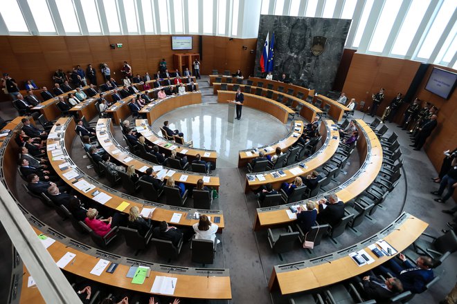 Poslanec SDS Jože Tanko je sprožil vprašanje zastopništva izseljencev in zamejcev v Državnem zboru RS. &nbsp;Foto Črt Piksi
