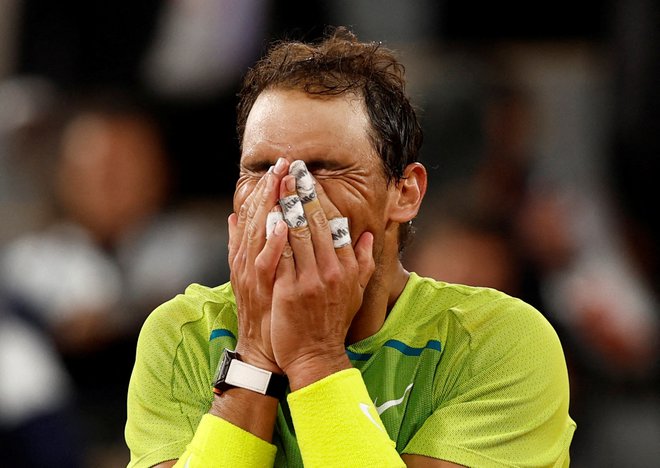 Rafael Nadal lovi 22. naslov za grand slam. FOTO: Gonzalo Fuentes/Reuters
