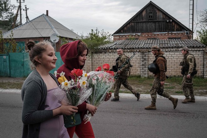 Rusi so pokazali, da v zahodni način življenja preprosto ne verjamejo. FOTO: Yasuyoshi Chiba/Afp
