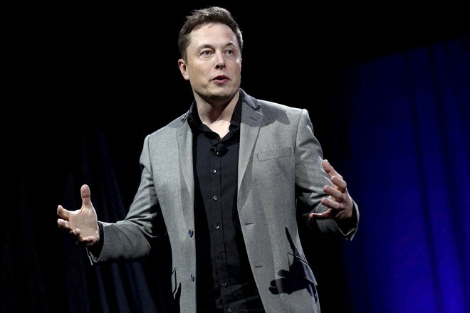 Teslov šef Elon Musk svari pred recesijo. FOTO: Patrick Fallon/Reuters
