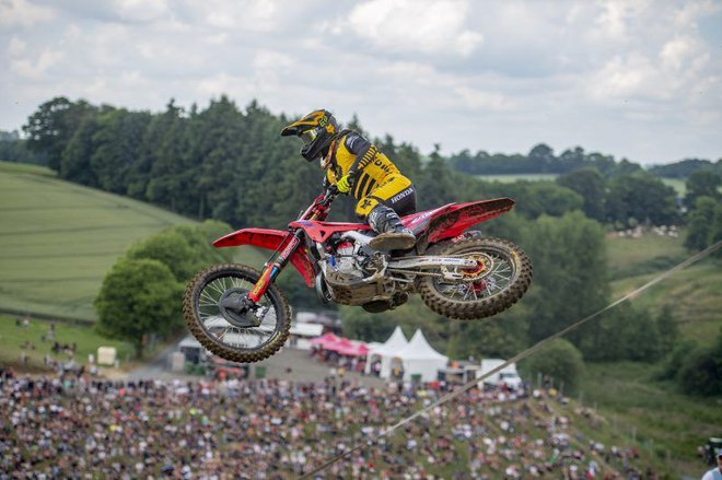 Tim Gajser je osvojil četrto mesto. FOTO: Honda Racing
