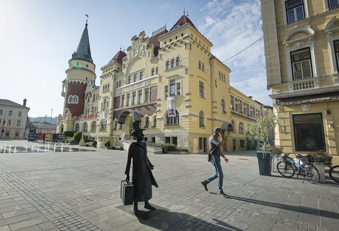 Občina Celje ima že 24 let istega župana; letos se Bojan Šrot na volitve podaja že v sedmo. FOTO: Jože Suhadolnik/Delo
