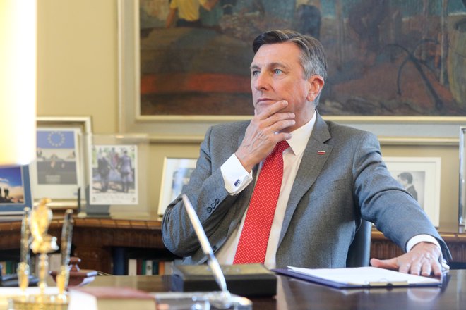 Predsednik Borut Pahor&nbsp;načrtuje, da bo predlog kandidatov v DZ poslal v začetku prihodnjega tedna.&nbsp; FOTO: Marko Feist/Delo
